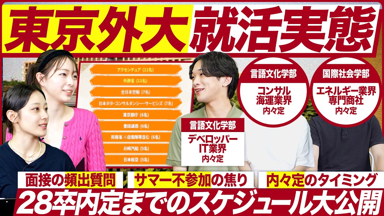 【28卒】就活で「英語力」はどこまで評価されるのか？【東京外国語大学の就活実態】
