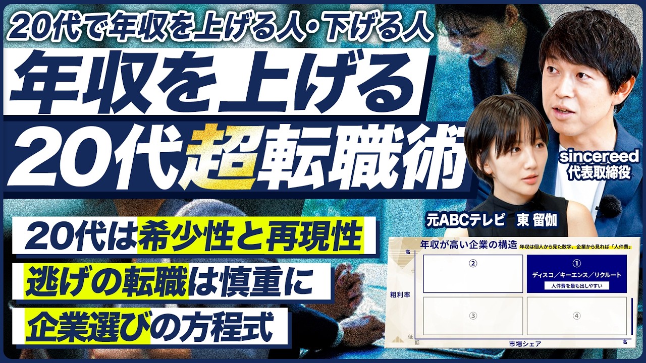 【転職】20代で年収を上げるためにするべき行動【キャリア】